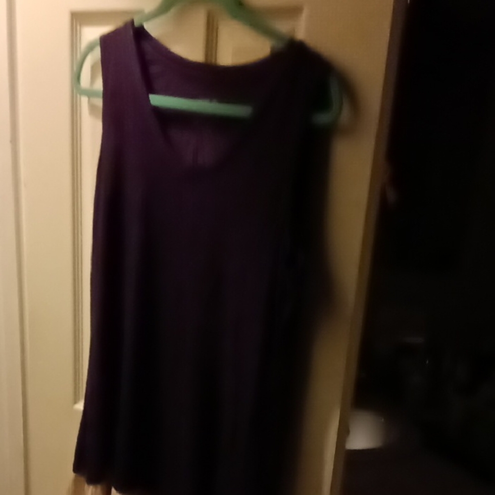 Purple Sleeveless Top